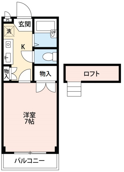 【間取り】 | ラセーヌ柴田