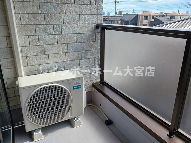 サンライズ　プライムのバルコニー