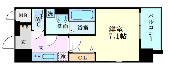 レジュールアッシュ梅田北