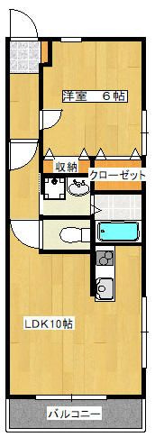 ベストナインイーストの間取り