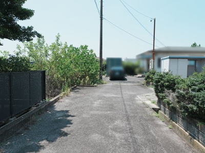 【前面道路含む現地写真】 | 鈴鹿市白子町 | 前面道路