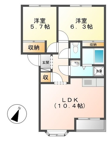 プランドールの間取り