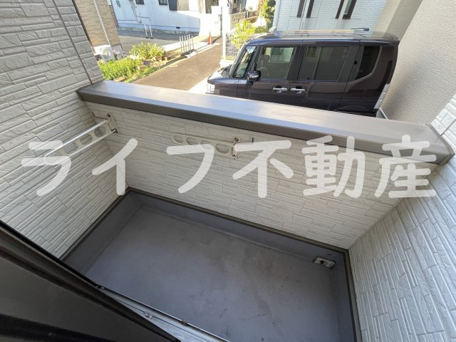 ジャルダン長瀬のバルコニー|バルコニー付きです