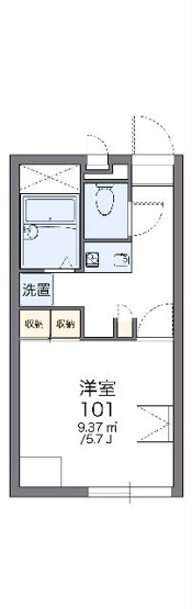 【間取り】 | レオパレスグレース