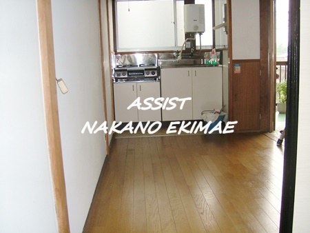 津野田アパートの居間・リビング