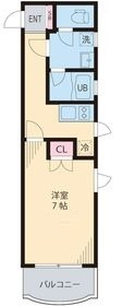 【間取り】 | コリーナ代々木上原 | 間取りです。