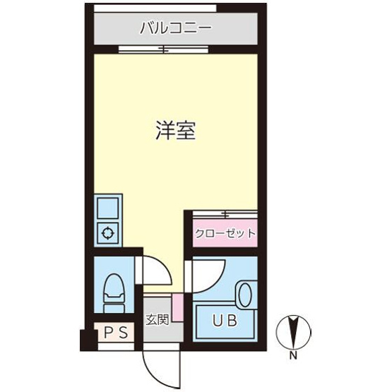 【間取り】 | コムカーサ赤羽