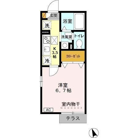 ピア　E棟の間取り