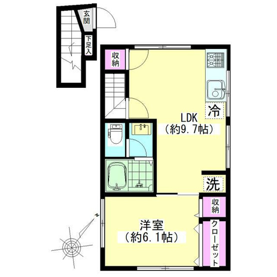 【間取り】 | アルコイリス桜