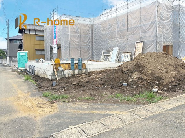 つくば市谷田部第24　新築戸建て　2号棟の外観|ご予約を頂ければ、『平日』はもちろん『早朝』や『夜間』もご見学可能です♪お気軽にお申し付けください♪