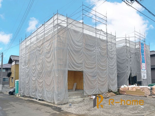 つくば市谷田部第24　新築戸建て　2号棟の外観|ご予約を頂ければ、『平日』はもちろん『早朝』や『夜間』もご見学可能です♪お気軽にお申し付けください♪