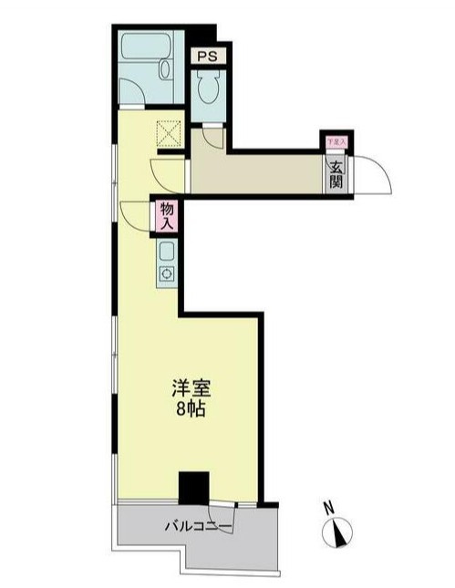 メインビル調布の間取り