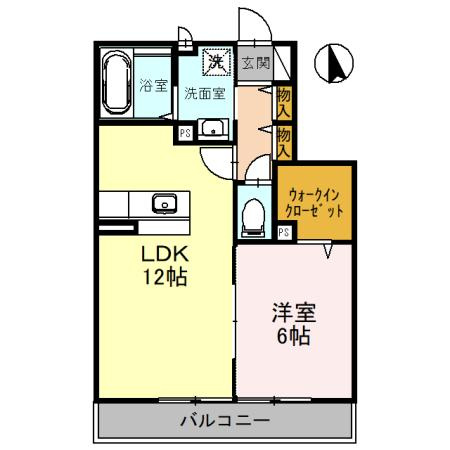 ヴィルヌーブの間取り
