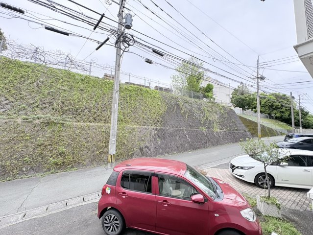 熊本市中央区黒髪３丁目のアパートの展望