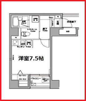 【間取り】 | レアシス秋葉原