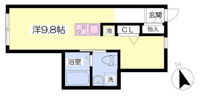 ベルリネッタの間取り