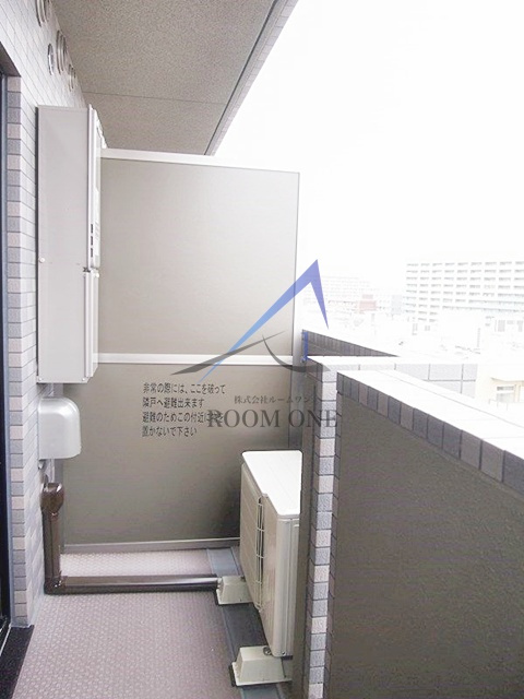 ルーブル仲六郷弐番館のバルコニー|バルコニーです。