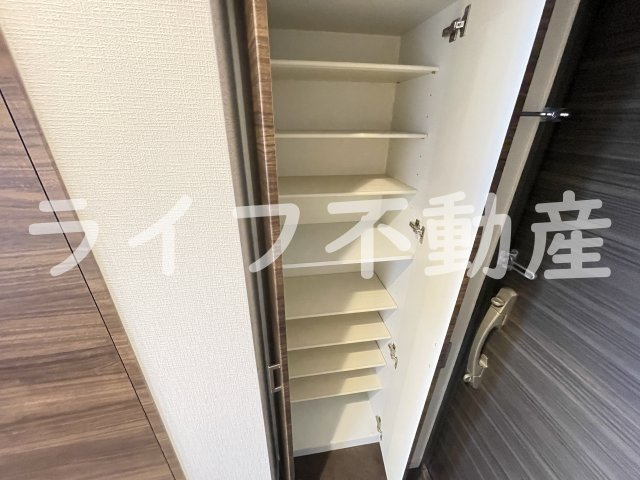 La　Douceur 荒本の収納|たっぷりとした収納スペースです