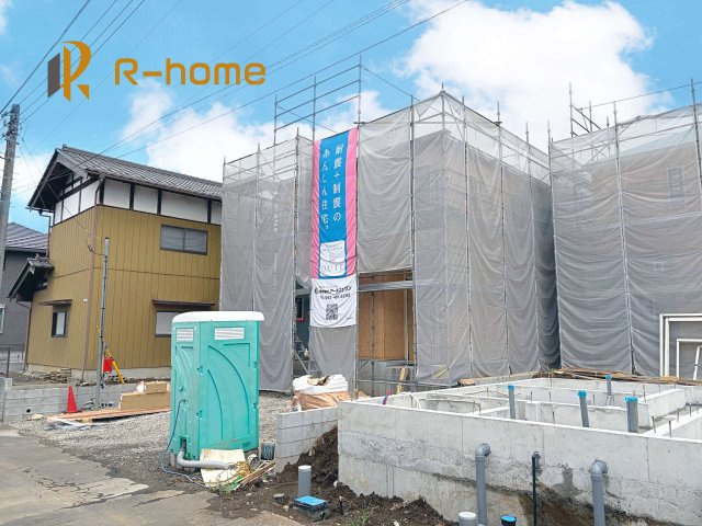 つくば市谷田部第24　新築戸建て　3号棟の外観|ご予約を頂ければ、『平日』はもちろん『早朝』や『夜間』もご見学可能です♪お気軽にお申し付けください♪