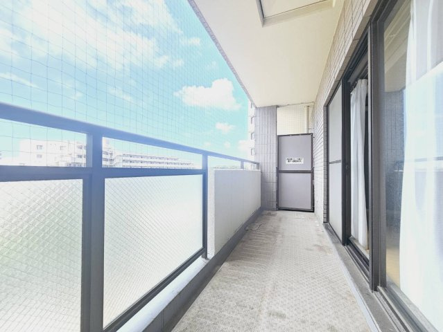 シーアイマンション須磨エクシードのバルコニー