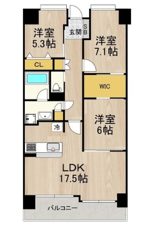 【間取り】 | フロンティアタワー難波EAST