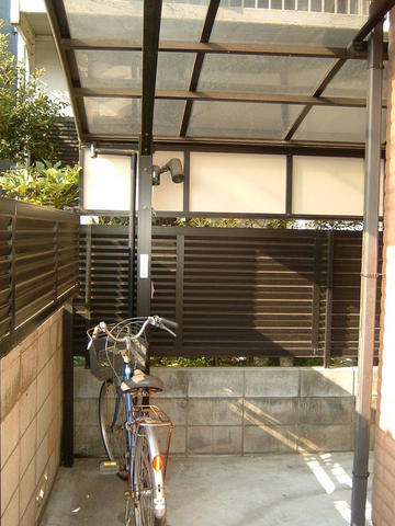 ベルメゾンのその他共用部分|屋根付駐輪場