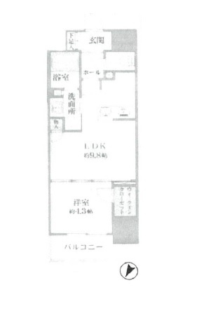【間取り】 | サンウッド東日本橋フラッツ