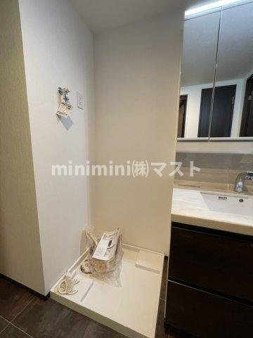 プレジオキタハマの洗面所