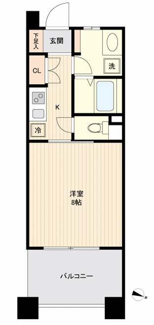 ドゥーエ板橋の間取り
