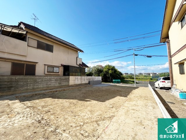 ●29(土)30(日)現地説明会　奈良市敷島町　限定1邸の外観|現在はこんな感じです。完成までが待ち遠しいですね。