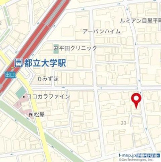 【地図】 | ラミアール都立大