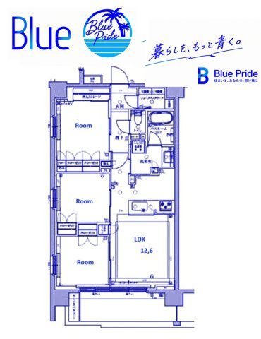 【間取り】 | クリオ横濱ベイフォート