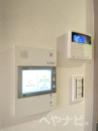 【セキュリティ】 | プレサンス鶴舞パークグラッド | ★モニター付きインターホン 