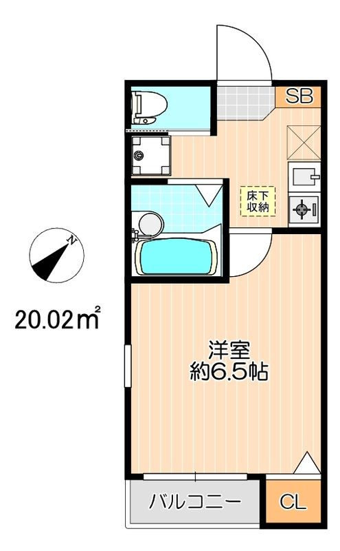 クレフラスト緑ヶ丘の間取り