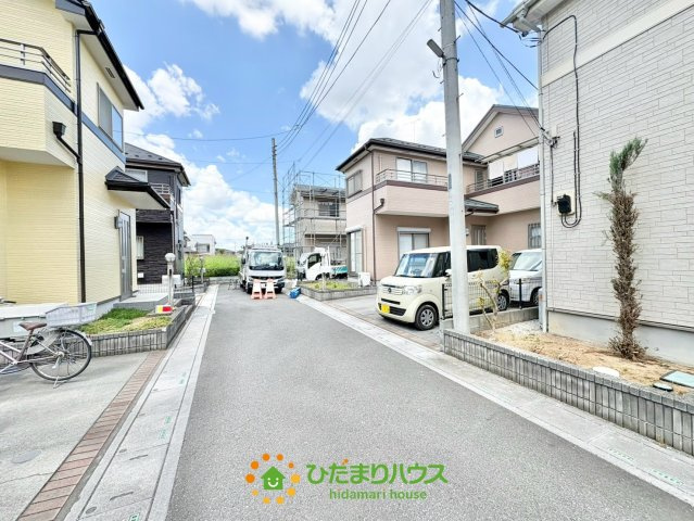 幸手市南　中古一戸建ての前面道路含む現地写真|2026年8月7日　撮影