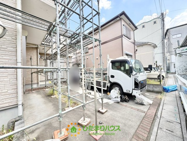 幸手市南　中古一戸建ての駐車場|2026年8月7日　撮影