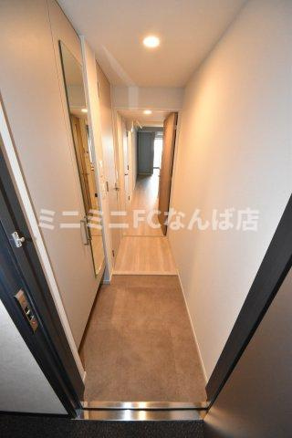 アーバネックス谷町四丁目の玄関