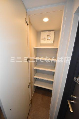 アーバネックス谷町四丁目の玄関