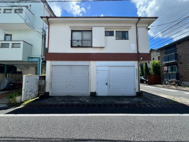 目黒区原町　建築条件なし売地の外観