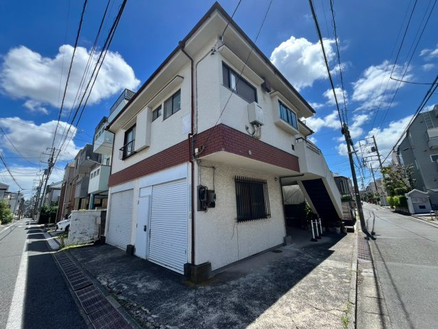 目黒区原町　建築条件なし売地の外観