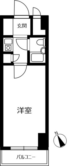 【間取り】 | ヴェラハイツ大森