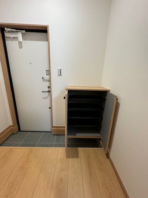 ベルシャンテ新松戸の玄関