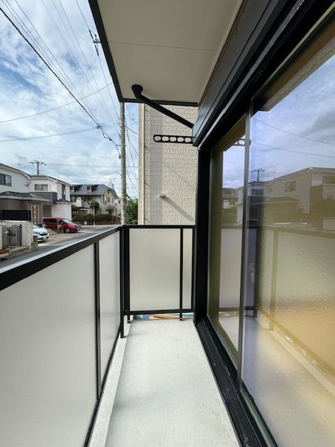 ベルシャンテ新松戸のバルコニー