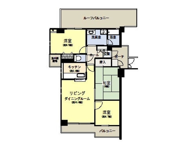 【間取り】の画像