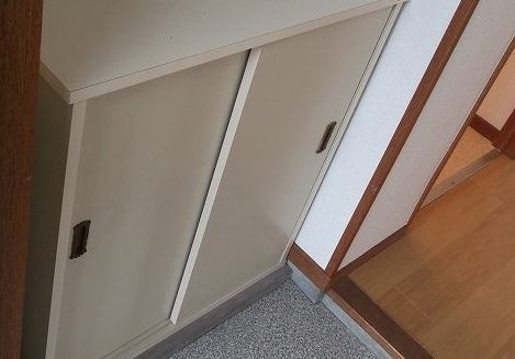 パークサイドマンション吉田の玄関|毎日通る玄関はこちらです