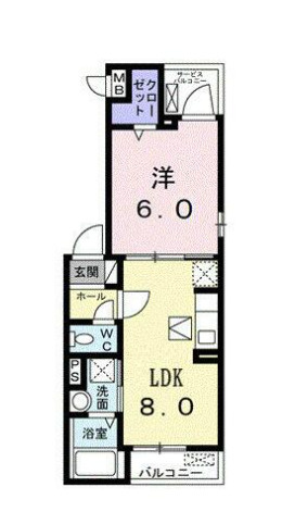 レジデンス　マイの間取り