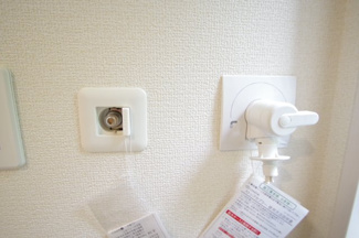 【内観：施工例】 | 【仲介手数料無料！！】国立市富士見台1丁目　新築戸建て（全2棟）2号棟　7090万円 | ガス栓（ガス乾燥機用）
