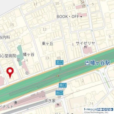 【地図】 | シンシア幡ケ谷