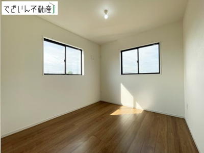 【洋室】 | 北本市中丸　新築住宅 | ≪1号棟≫
現地(2026年8月撮影)