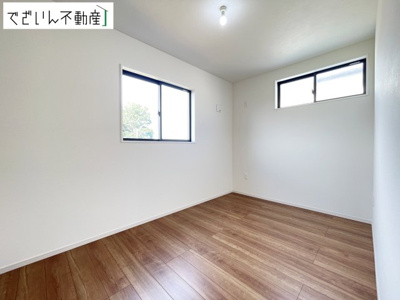 【洋室】 | 北本市中丸　新築住宅 | ≪1号棟≫
現地(2026年8月撮影)